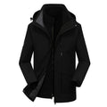 Two-piece Outdoor Mountaineering Clothing Plus Velvet Thickening