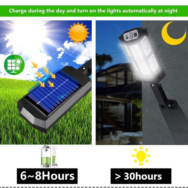Solar COB Wall Light
