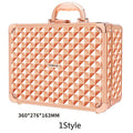 Cosmetic Storage Bag Premium Sense Suitcase Portable Large Capacity