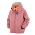 New Fake Two-piece Stand Collar Hooded Cotton Coat Jacket Men