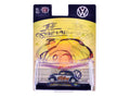 1953 Volkswagen Beetle Deluxe USA Model "The Slug Bug" Blue Metallic with White Sides Limited Edition to 5566 pieces Worldwide 1/64 Diecast Model Car by M2 Machines