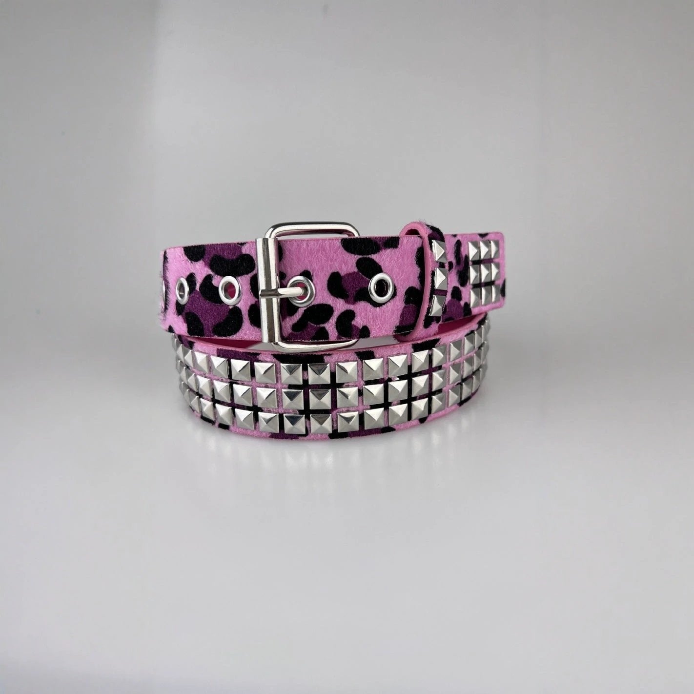 Punk Women's Metal Decorative Rivets Fashion All-match Hip Hop Belt