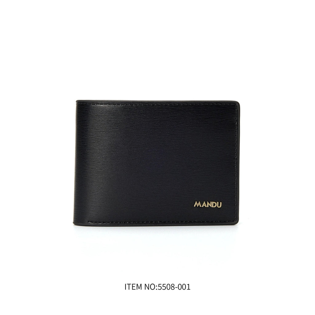 Men's Solid Color Large Capacity Anti-theft Swiping Multi-functional Wallet