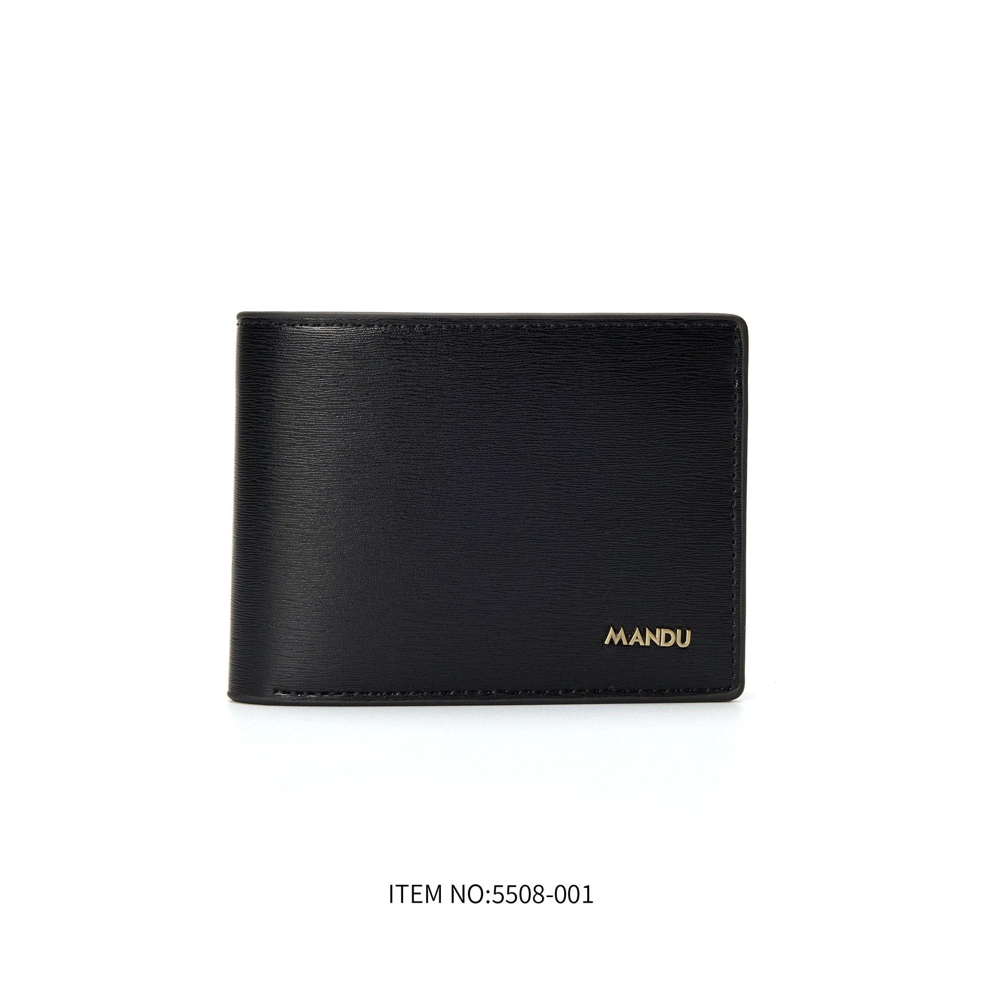 Men's Solid Color Large Capacity Anti-theft Swiping Multi-functional Wallet