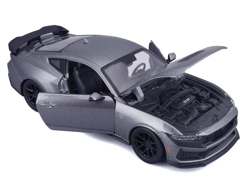 2024 Ford Mustang Dark Horse Dark Gray Metallic "Special Edition" Series 1/24 Diecast Model Car by Maisto