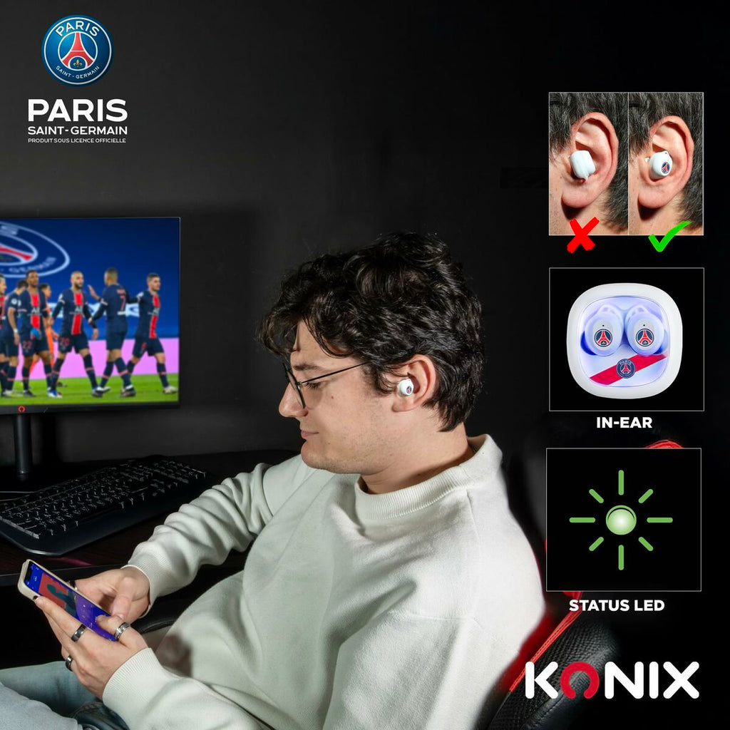 Headphones KONIX White