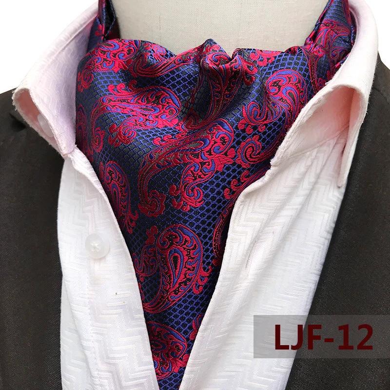 Men's Jacquard Polyester Scarf