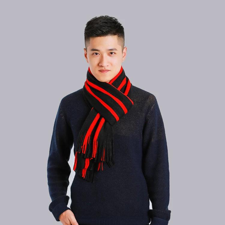 Imitated Cashmere Casual Thick Scarf For Men