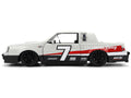 1987 Buick Grand National #7 "Buick Racing" Matt Silver Metallic with Red and Black Stripes "Bigtime Muscle" Series 1/24 Diecast Model by Jada