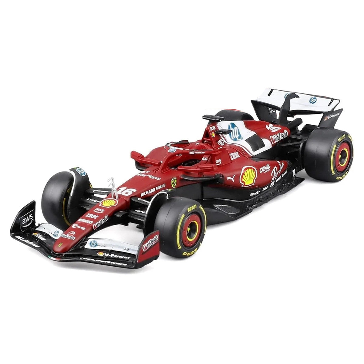 Ferrari SF-25 #16 Charles Leclerc Formula One F1 "World Championship" (2025) 1/43 Diecast Model Car by Bburago