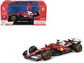 Ferrari SF-25 #16 Charles Leclerc Formula One F1 "World Championship" (2025) with Display Case 1/43 Diecast Model Car by Bburago