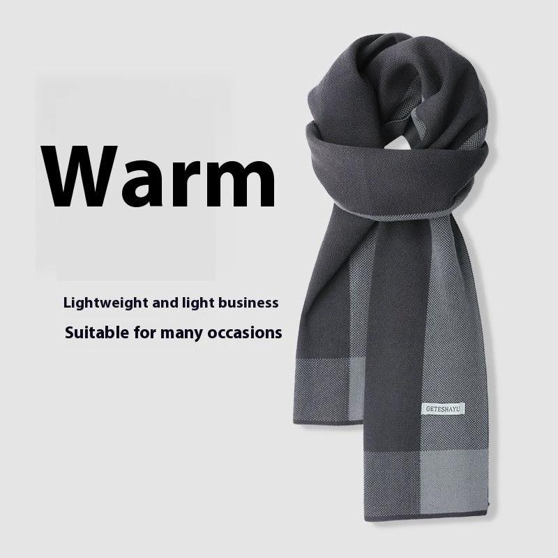 Men's Windproof Neck Protection Scarf