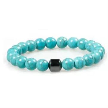 Men's Natural Gemstone Bracelet Vintage