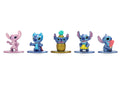 Set of 12 Diecast Figures "Disney's Stitch" Franchise "Nano Metalfigs" Series Diecast models by Jada
