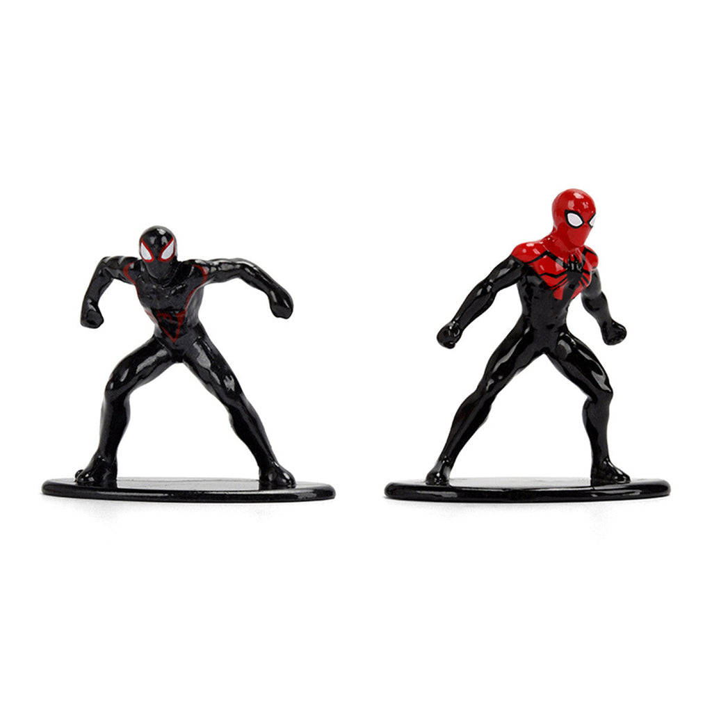Set of 12 Diecast Figures "Spider-Man" Franchise "Nano Metalfigs" Series Diecast Models  by Jada