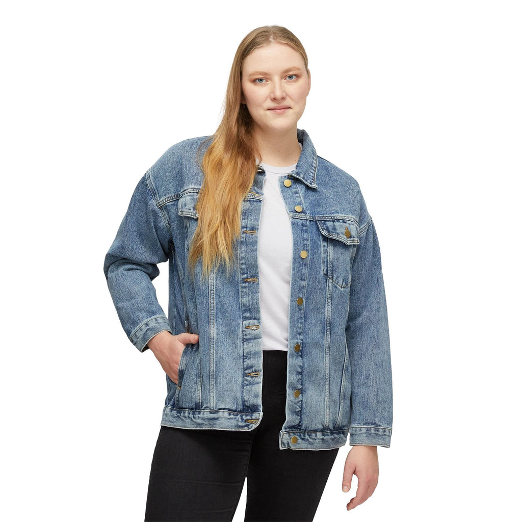 The GOAT Women's Denim Jacket - Stylish & Timeless Casual Wear