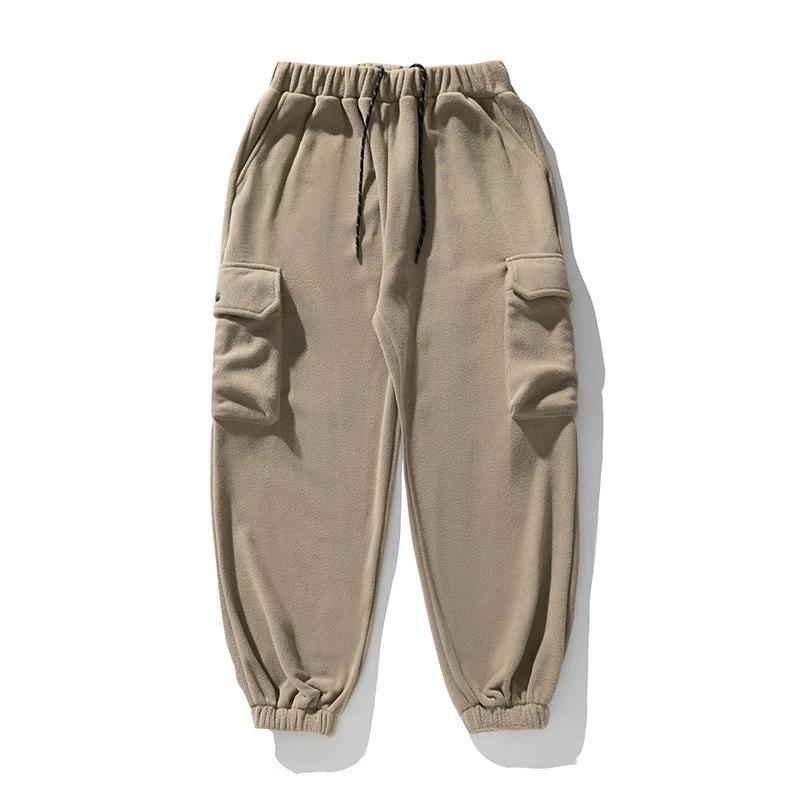 Men's Polar Fleece Loose Sports Workwear Sweatpants
