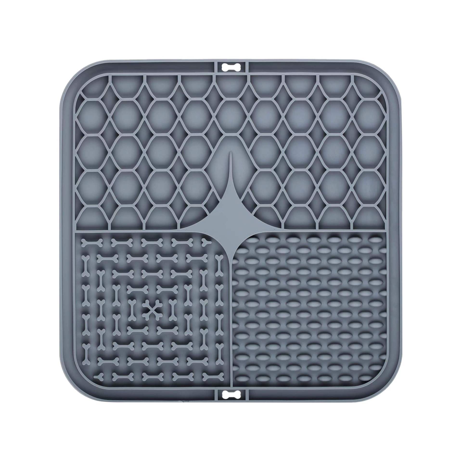 Silicone Pet Slow Food Tableware Bowl Suction Cup Dog Mat