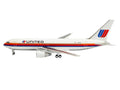 Boeing 767-200ER Commercial Aircraft "United Airlines" (N611UA) White with Stripes 1/400 Diecast Model by V1:400