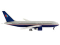 Boeing 767-200ER Commercial Aircraft "United Airlines" (N609UA) Gray with Blue Tail 1/400 Diecast Model by V1:400