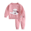 Children's sweater bottoming set