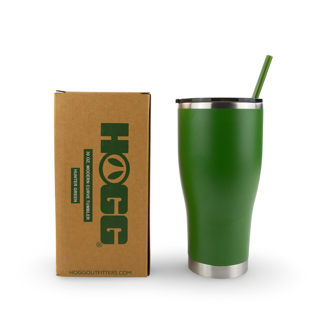 30oz POWDER COATED MODERN CURVE TUMBLER