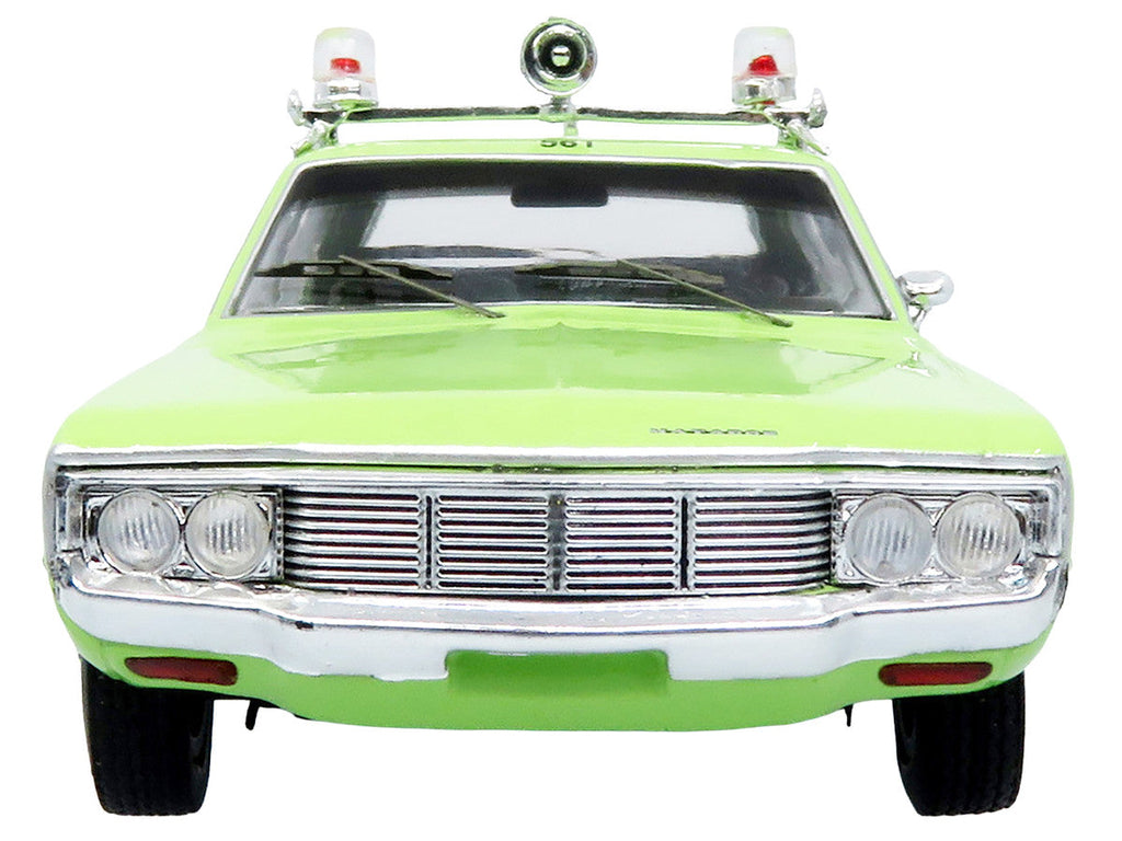 1972 AMC Matador Police Car "Cleveland Police Department" Light Green 1/43 Diecast Model by Iconic Replicas