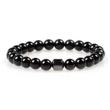 Men's Natural Gemstone Bracelet Vintage