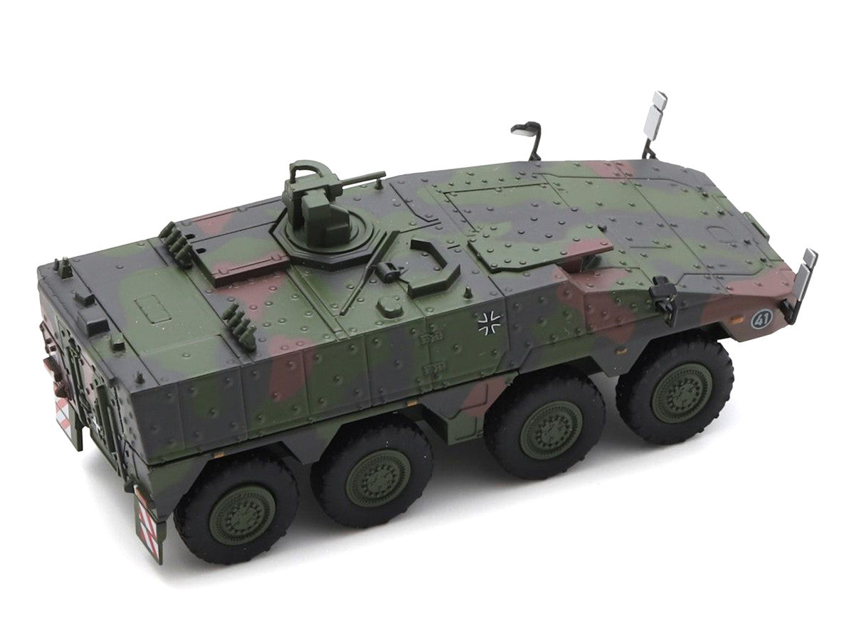 Tpz. Tank Boxer "German Army" Green Camouflage 1/87 (HO) Scale Diecast Model Car by Schuco
