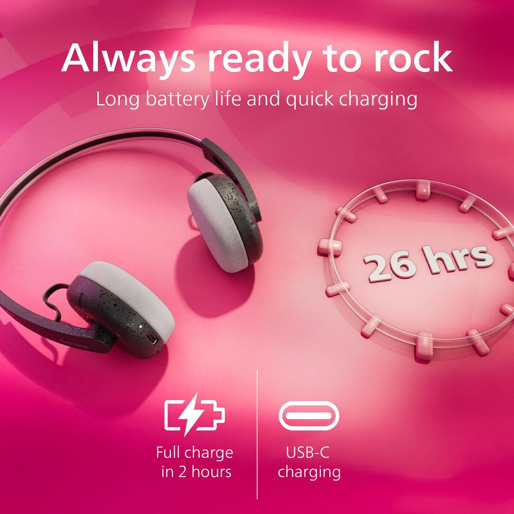 Headphones Philips TAH2000BK Black