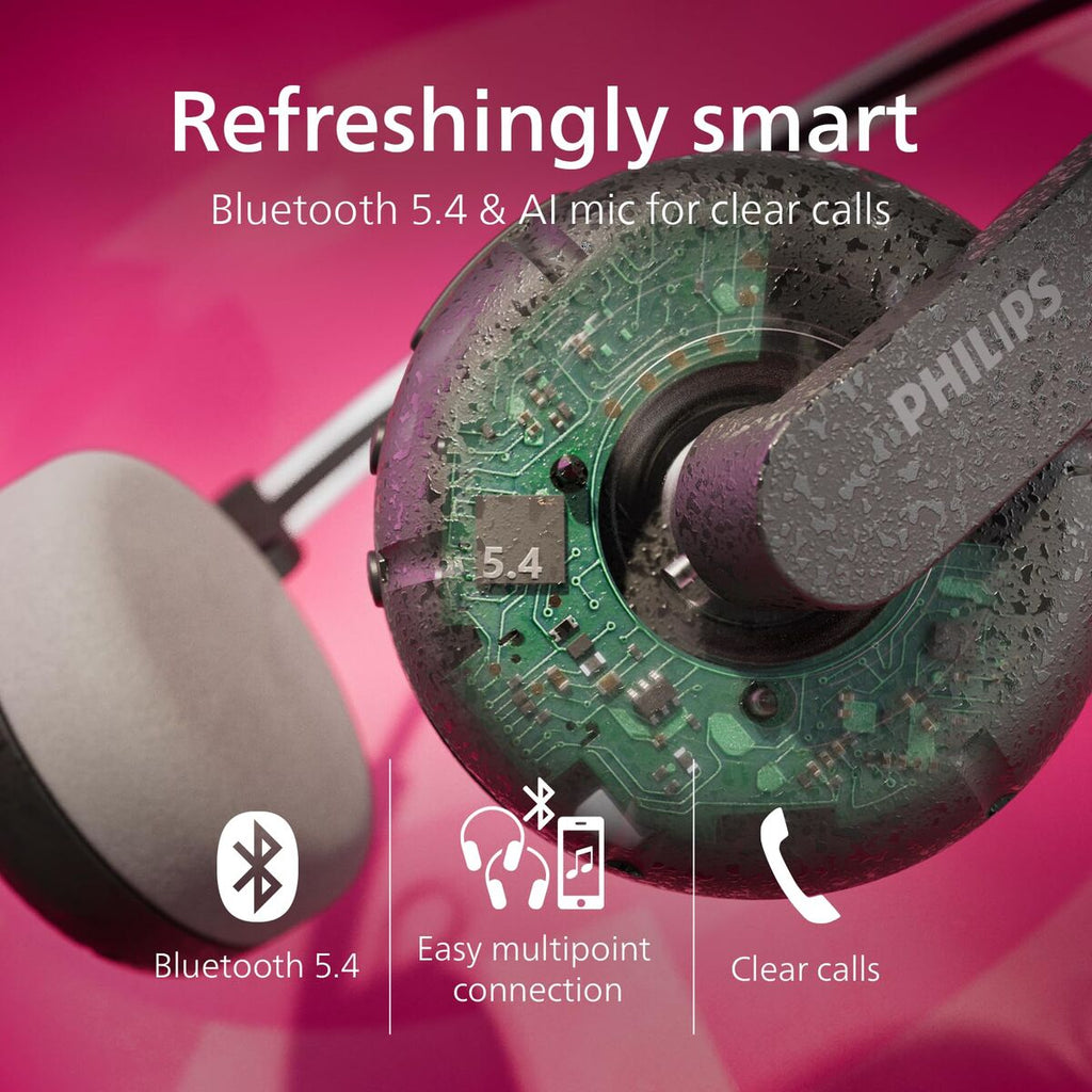 Headphones Philips TAH2000BK Black