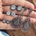 Jewelry dazzling crystal boho earrings earrings