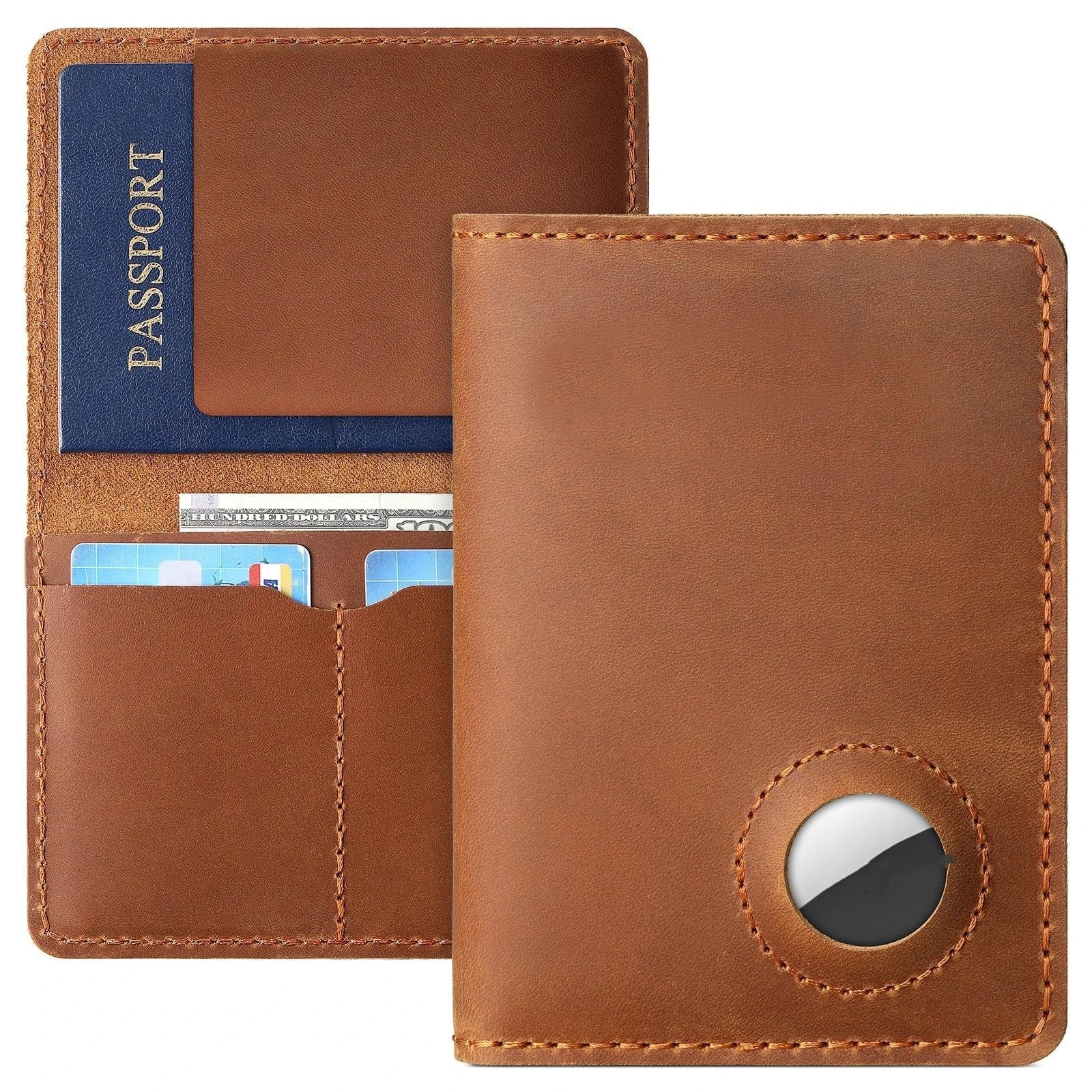 Men's Vintage First Layer Cowhide Handmade Wallet