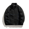 Vintage Lamb Wool Men's And Women's Coats Loose Thick