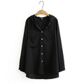 New style plus size ladies casual top