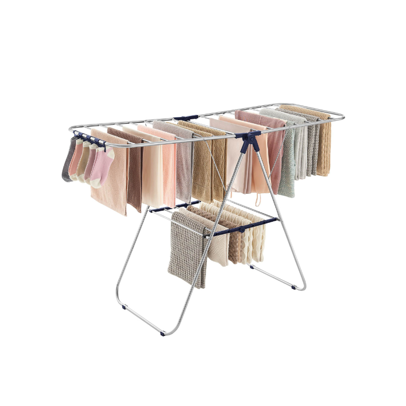 Clothes Drying Rack with Bonus Sock Clips