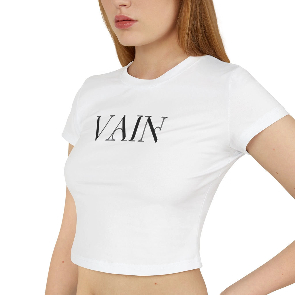 Vain Women's Trendy Crop Top, Stylish Fashion Top, Gift for Her, Summer Outfit, Casual Wear