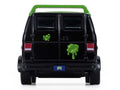 1983 GMC Vandura Van Gray Metallic and Black with Green Slime Graphics "Petey Da Fool" "Garbage Pail Kids" Series 8 1/64 Diecast Model Car by Greenlight