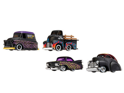 "Dead Sleds" Double Pack Series 7 Set of 4 Cars Diecast Model Cars by CarTuned