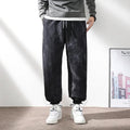 Men's Elastic Waist Drawstring Ankle-tied Sweatpants
