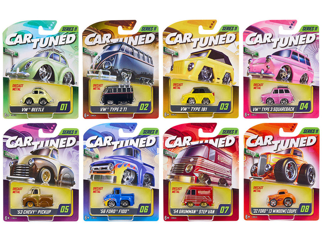 "Mainline" 2026 Series 11 Set of 8 Pieces Diecast Model Cars by CarTuned