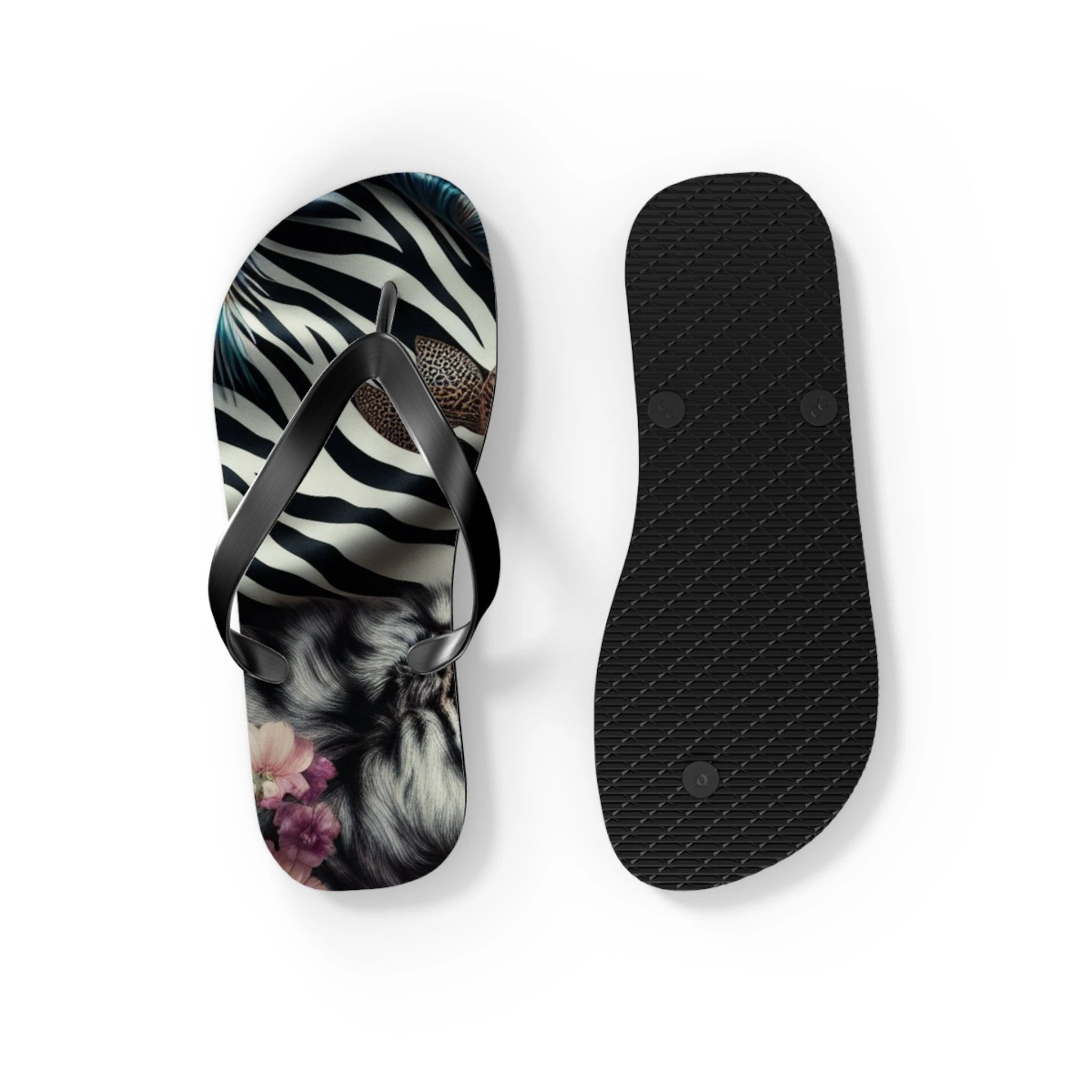 Boho Chic Flip Flops - Trendy Summer Footwear for Beach Days, Pool Parties, Casual Outings, Vacation Essentials, Gift for Her