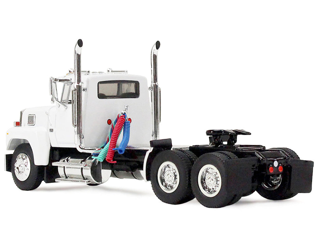 Ford LTL 9000 Trio Set (Two Day Cabs and One 60" Flat Top Sleeper) 1/64 Diecast Model by DCP/First Gear