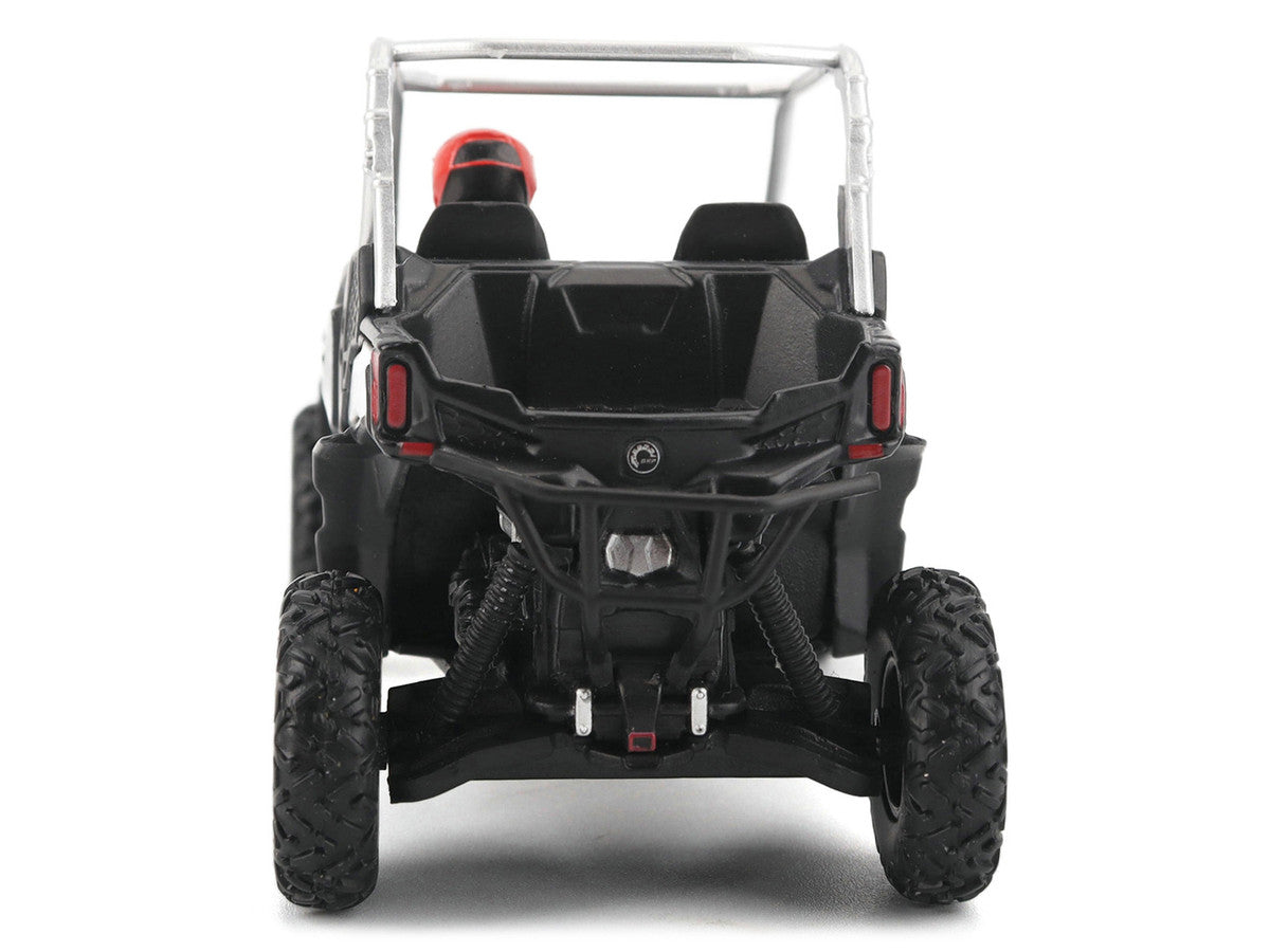 Can-Am Maverick Sport XXC 1000R Silver Metallic and Black with Driver Figure 1/32 Diecast Model by BRP Models