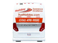 Prevost H3-45 Coach Bus "Holiday Tours - 2024 IMG Operator of the Year" White with Graphics Limited Edition 1/64 Diecast Model by Iconic Replicas