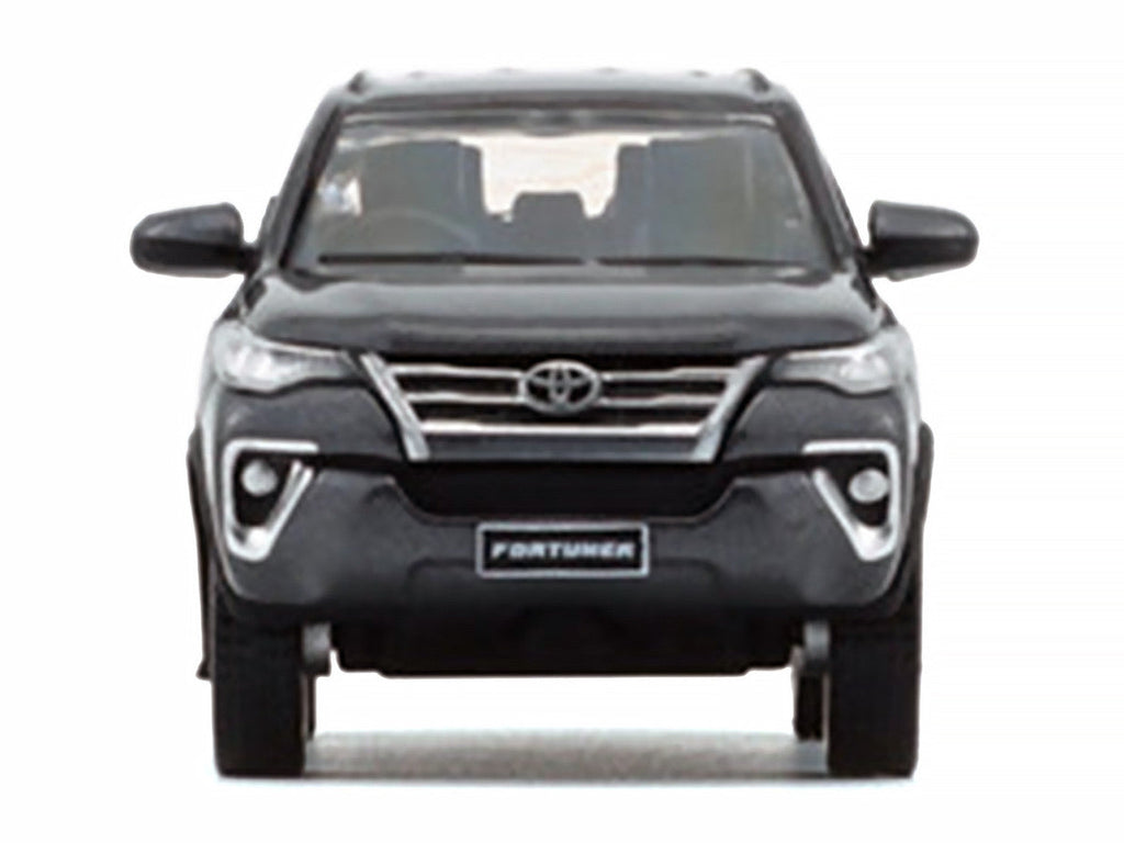 2018 Toyota Fortuner Dark Silver Metallic 1/64 Diecast Model Car by BM Creations