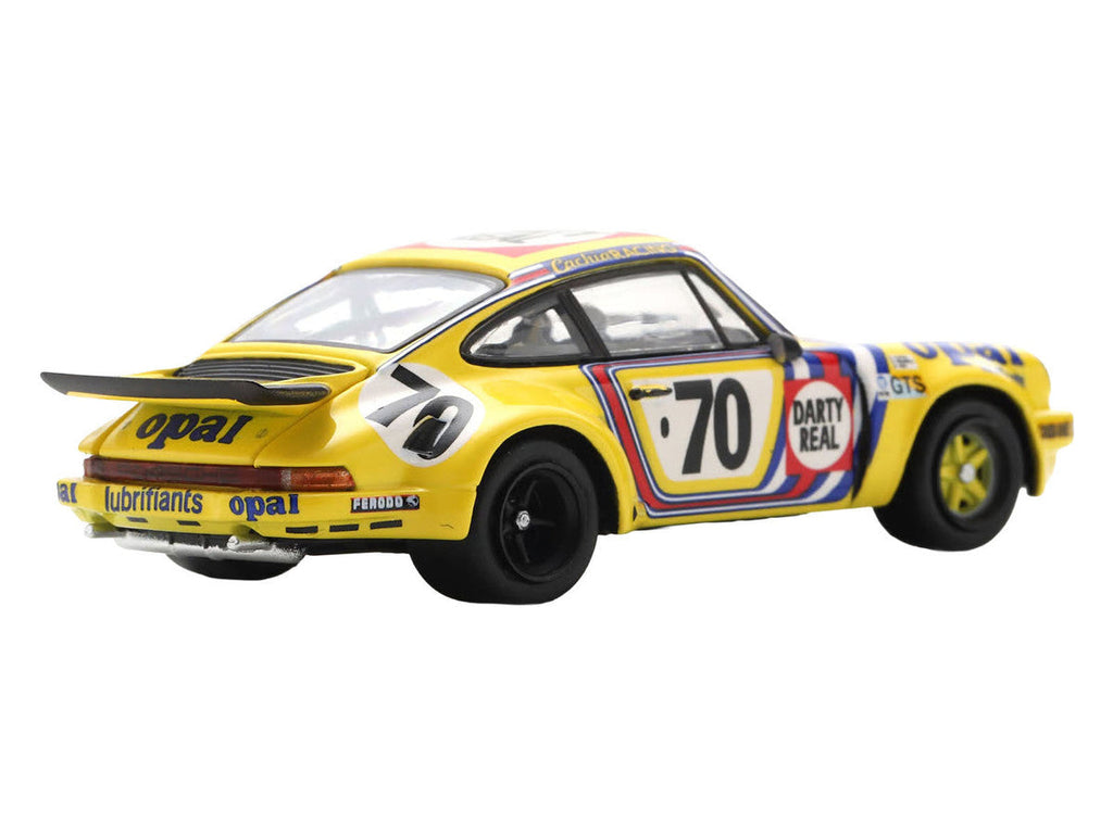 Porsche 911 Carrera RSR 3.0 #70 Henri Cachia - Raymound Touroul - Dennis Rua "ASA Cachia-Bondy" "24 Hours of Le Mans" (1974) 1/64 Model Car by Spark