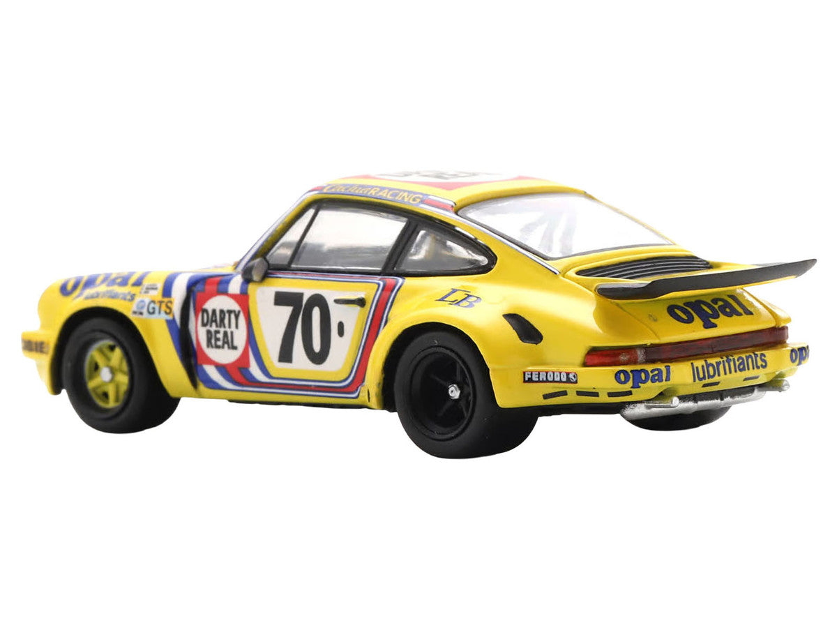 Porsche 911 Carrera RSR 3.0 #70 Henri Cachia - Raymound Touroul - Dennis Rua "ASA Cachia-Bondy" "24 Hours of Le Mans" (1974) 1/64 Model Car by Spark