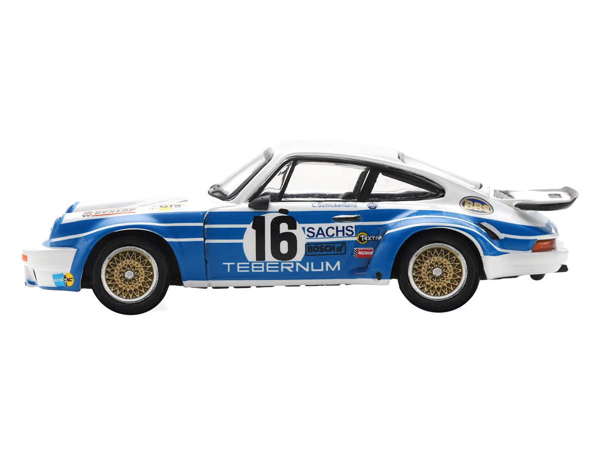 Porsche 911 Carrera RSR 3.0 #16 Clemens Schickentanz - Hartwig Bertrams "Joest Racing - Tebernum Racing" "24 Hours of Le Mans" (1975) 1/64 Model Car by Spark