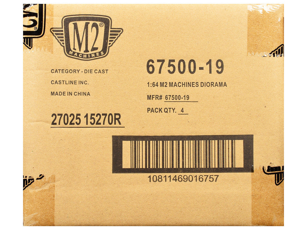 "Auto News" Release 19 Set of 4 Cars Limited Edition to 6000 pieces Worldwide 1/64 Diecast Model Cars by M2 Machines